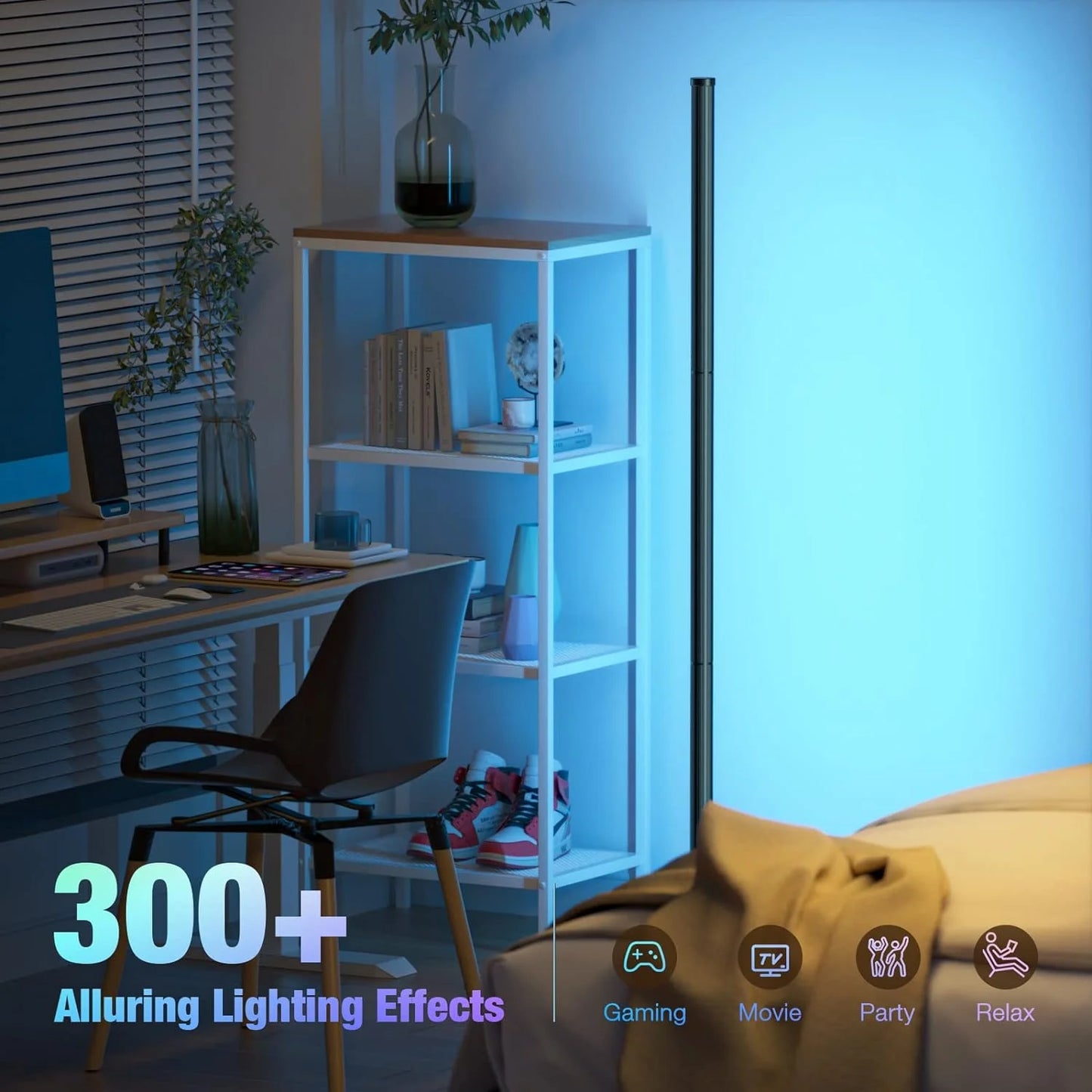 Smart RGB Floor Lamp with Music